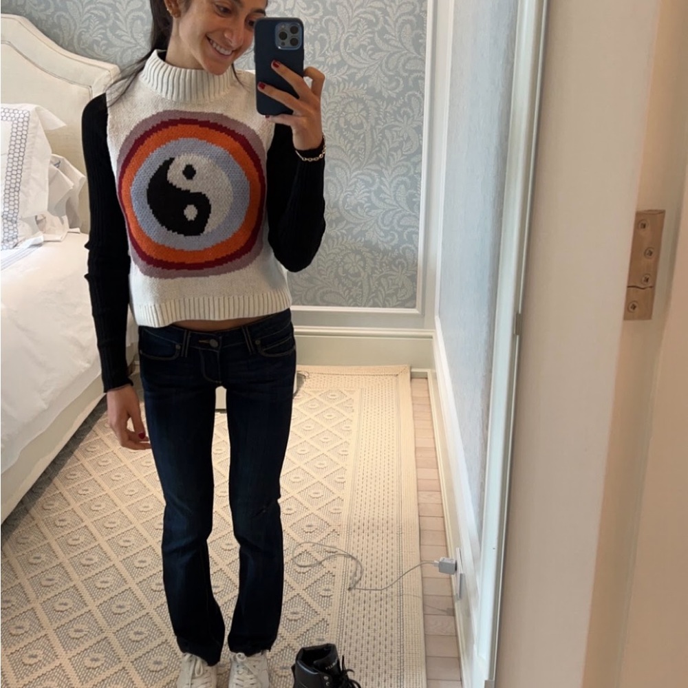 Yin Yang Knit Sweater tank